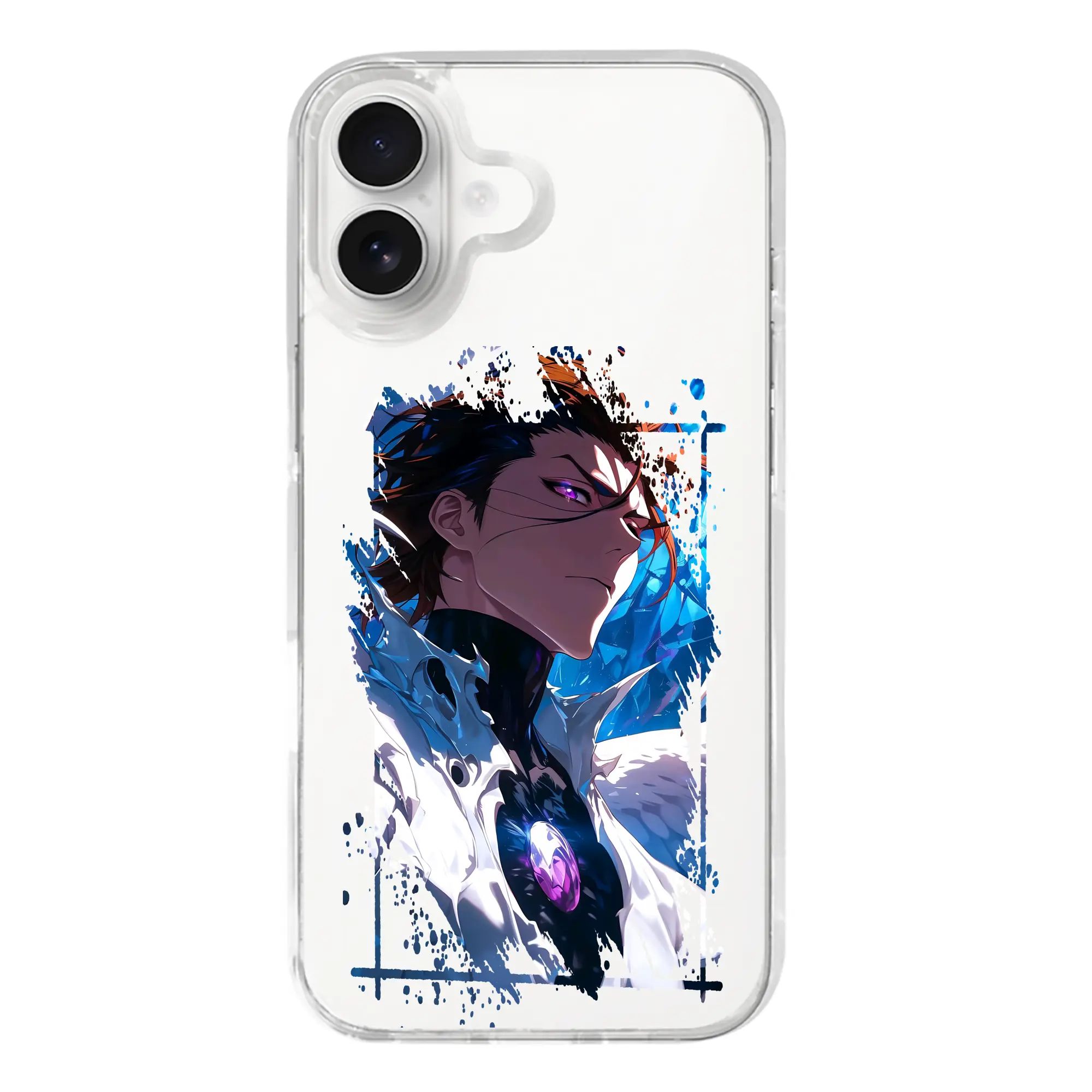 ブリーチ グッズ 藍染 惣右介 - iPhone 17シリーズ 透明スマホケース – 薄型・耐衝撃・精密フィット保護カバー